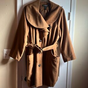 Dark tan coat
